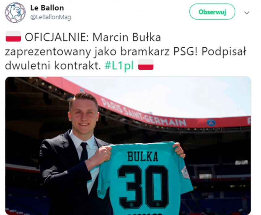 OFICJALNIE! Marcin Bułka ZAPREZENTOWANY!